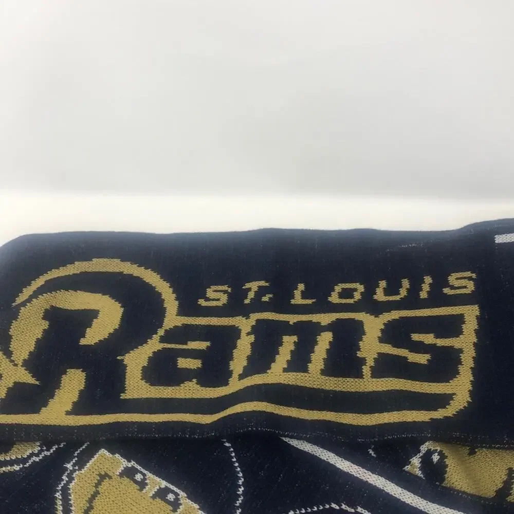 Deadstock! NWT St Louis (OG) Rams (2022 Superbowl Champs!) acrylic scarf